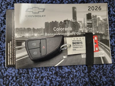 2026 Chevrolet Colorado WT