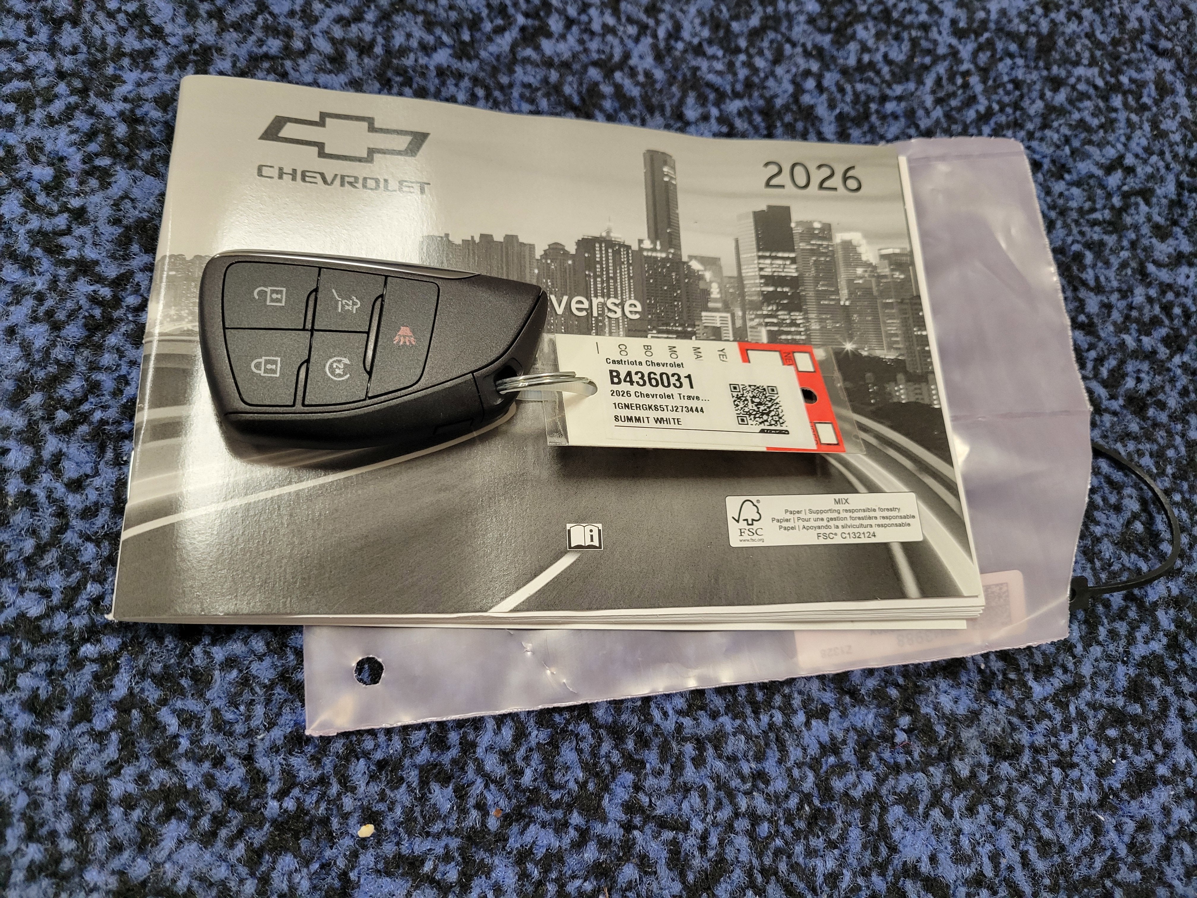 2026 Chevrolet Traverse LT