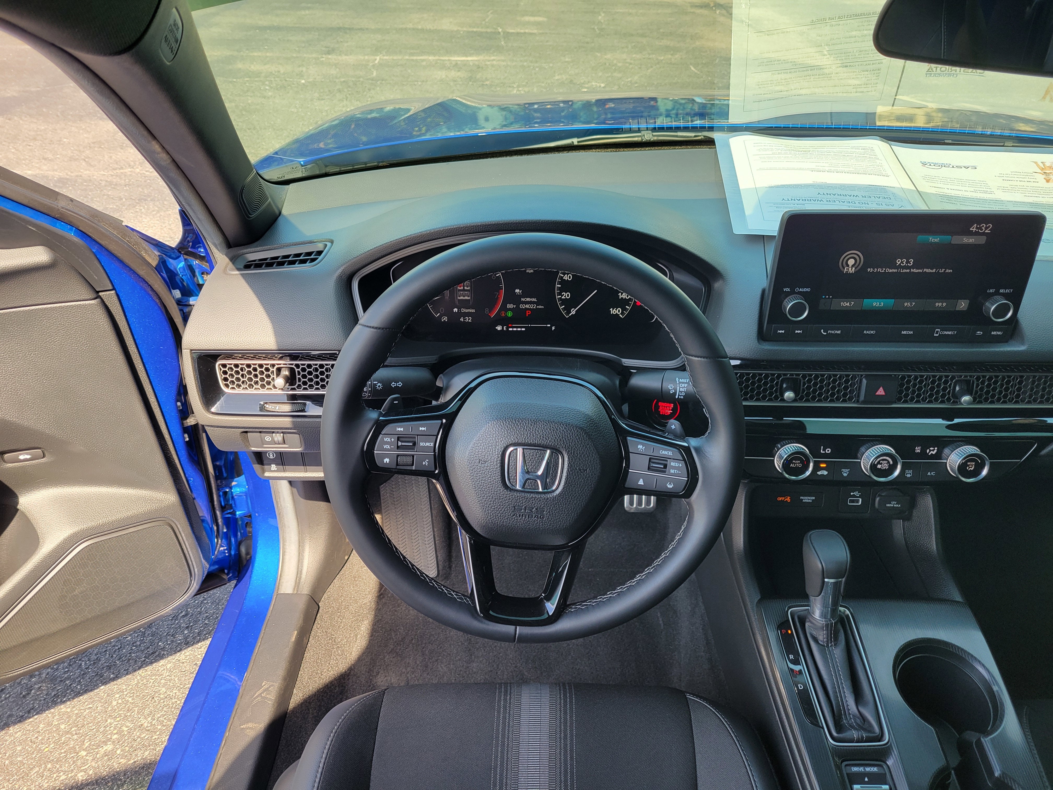 2024 Honda Civic Sedan Sport
