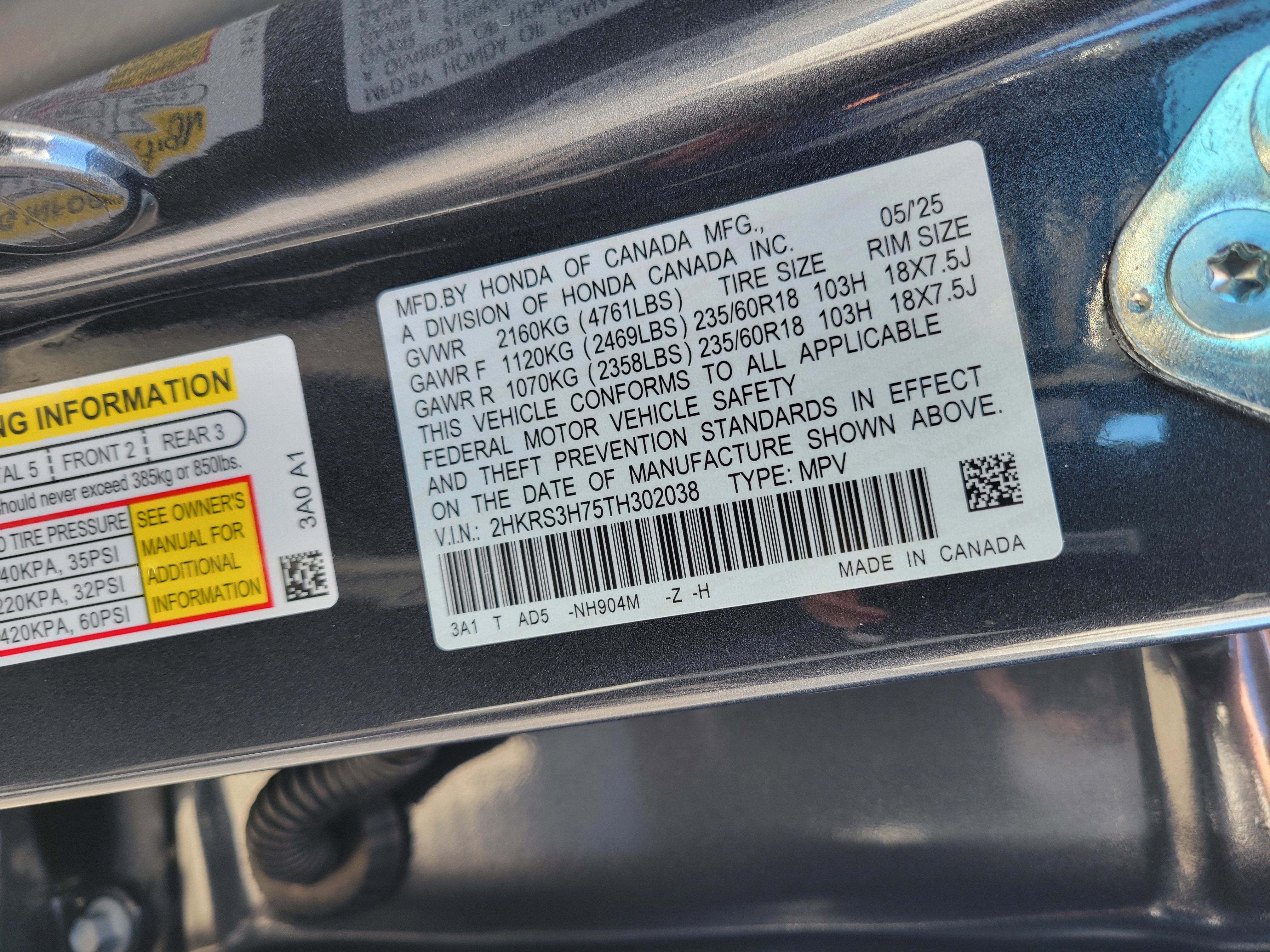 2026 Honda CR-V EX-L 2WD