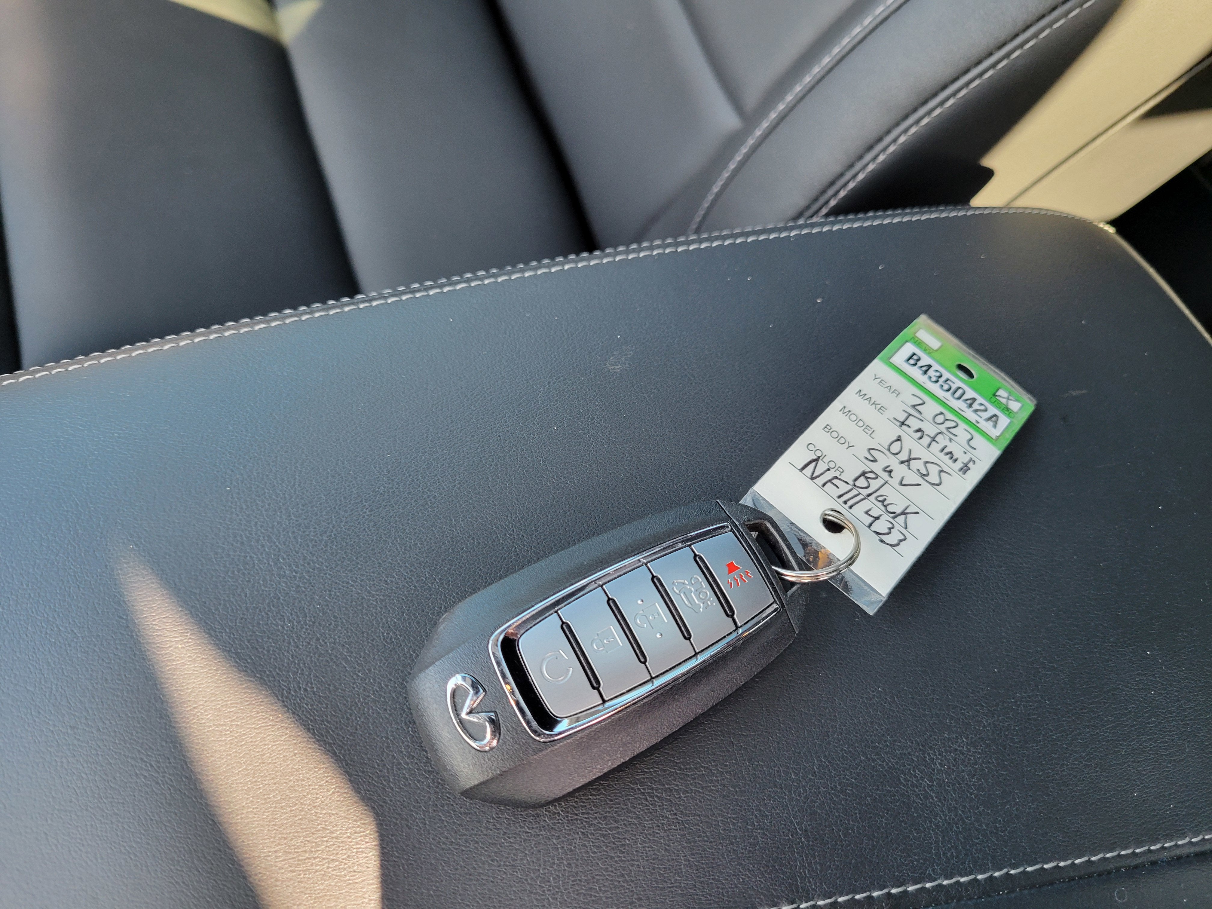 2022 INFINITI QX55 LUXE AWD