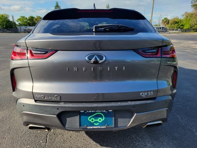 2022 INFINITI QX55 LUXE AWD