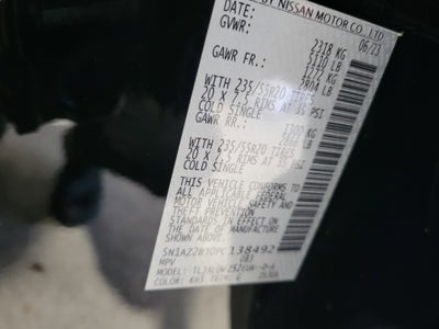 2023 Nissan Murano SV FWD