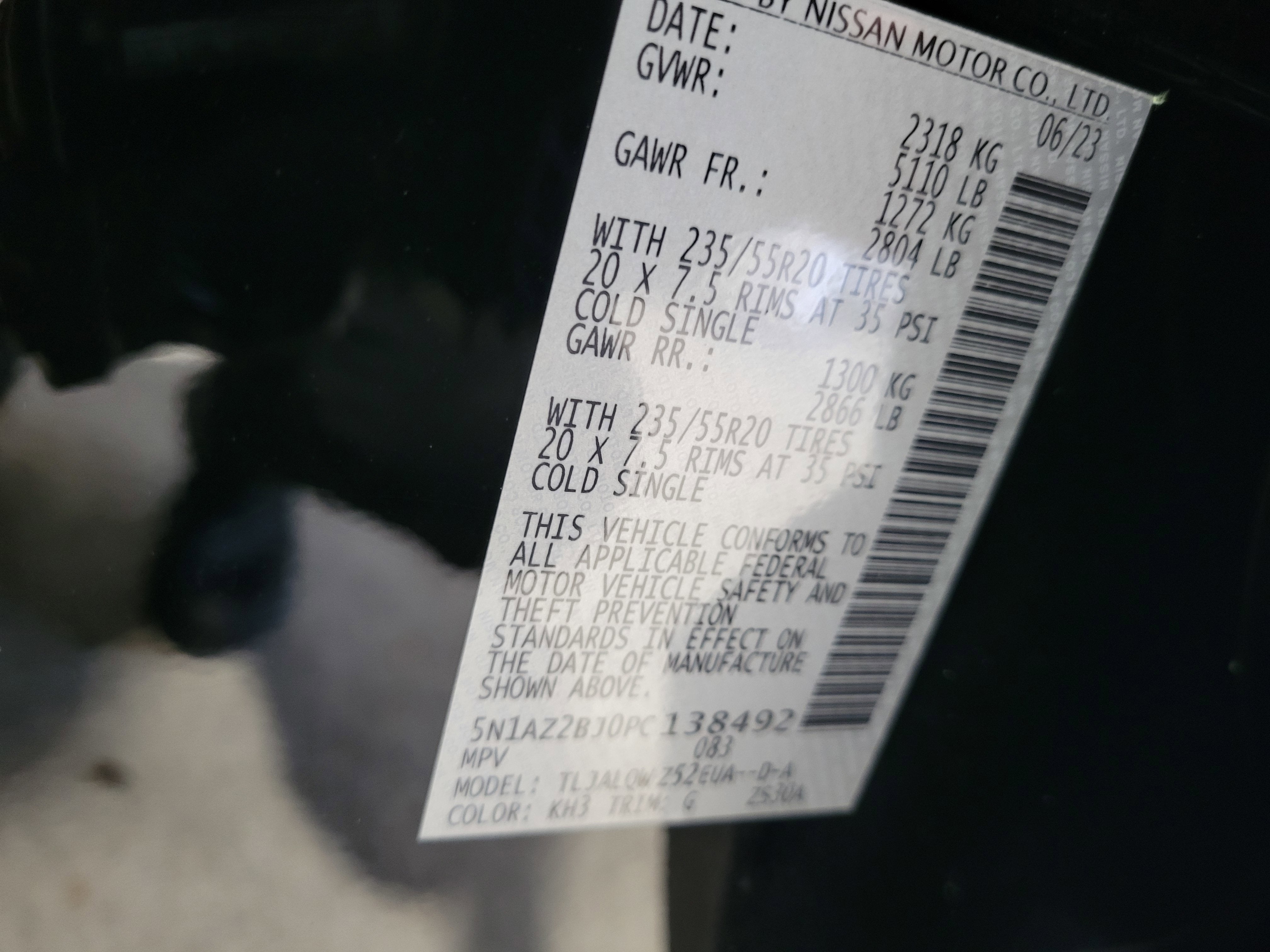 2023 Nissan Murano SV FWD