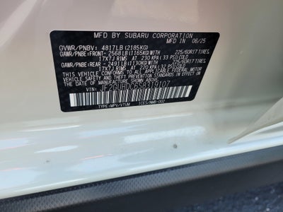 2025 Subaru Crosstrek Premium