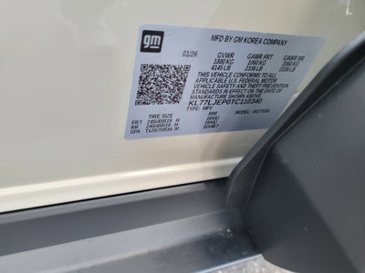 2026 Chevrolet Trax 2RS