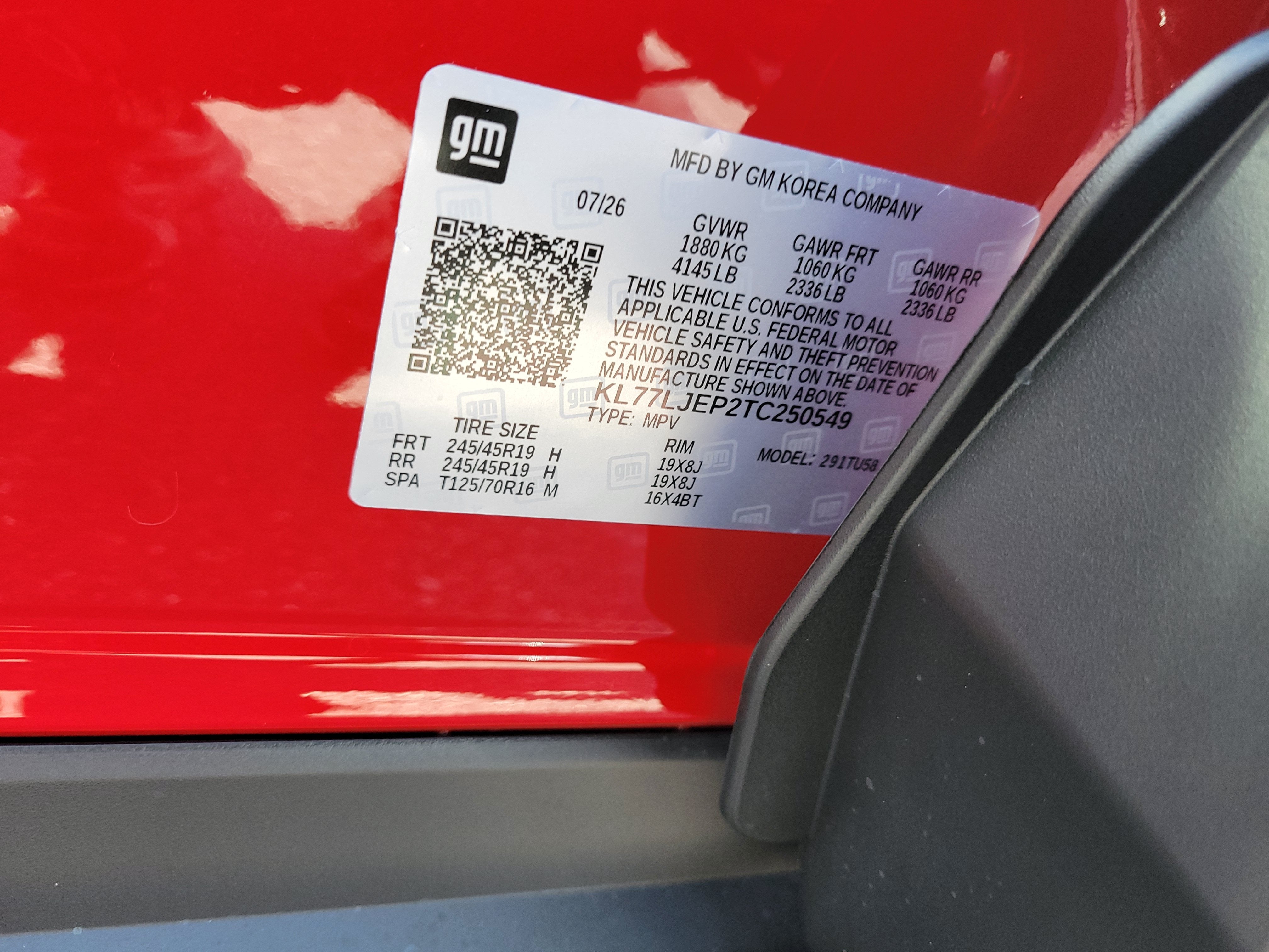 2026 Chevrolet Trax 2RS