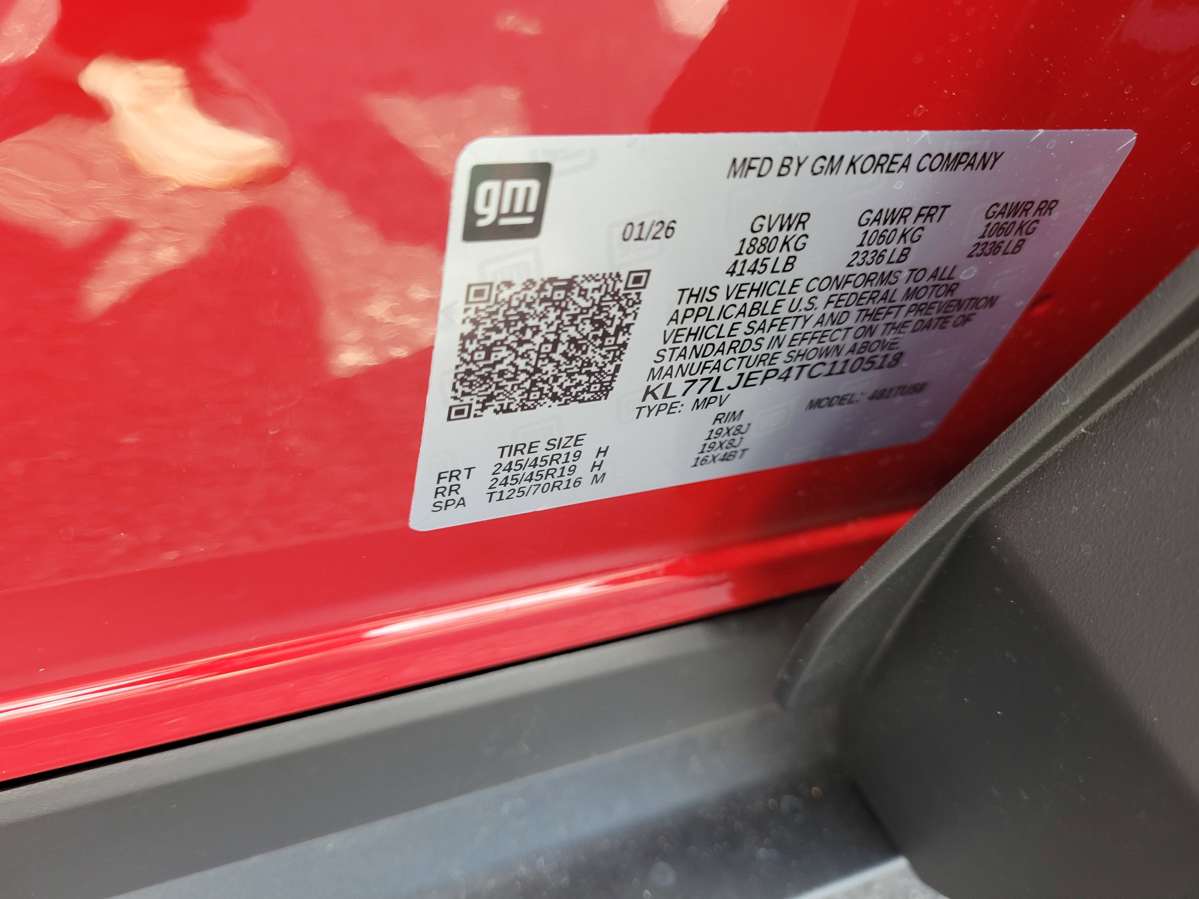 2026 Chevrolet Trax 2RS