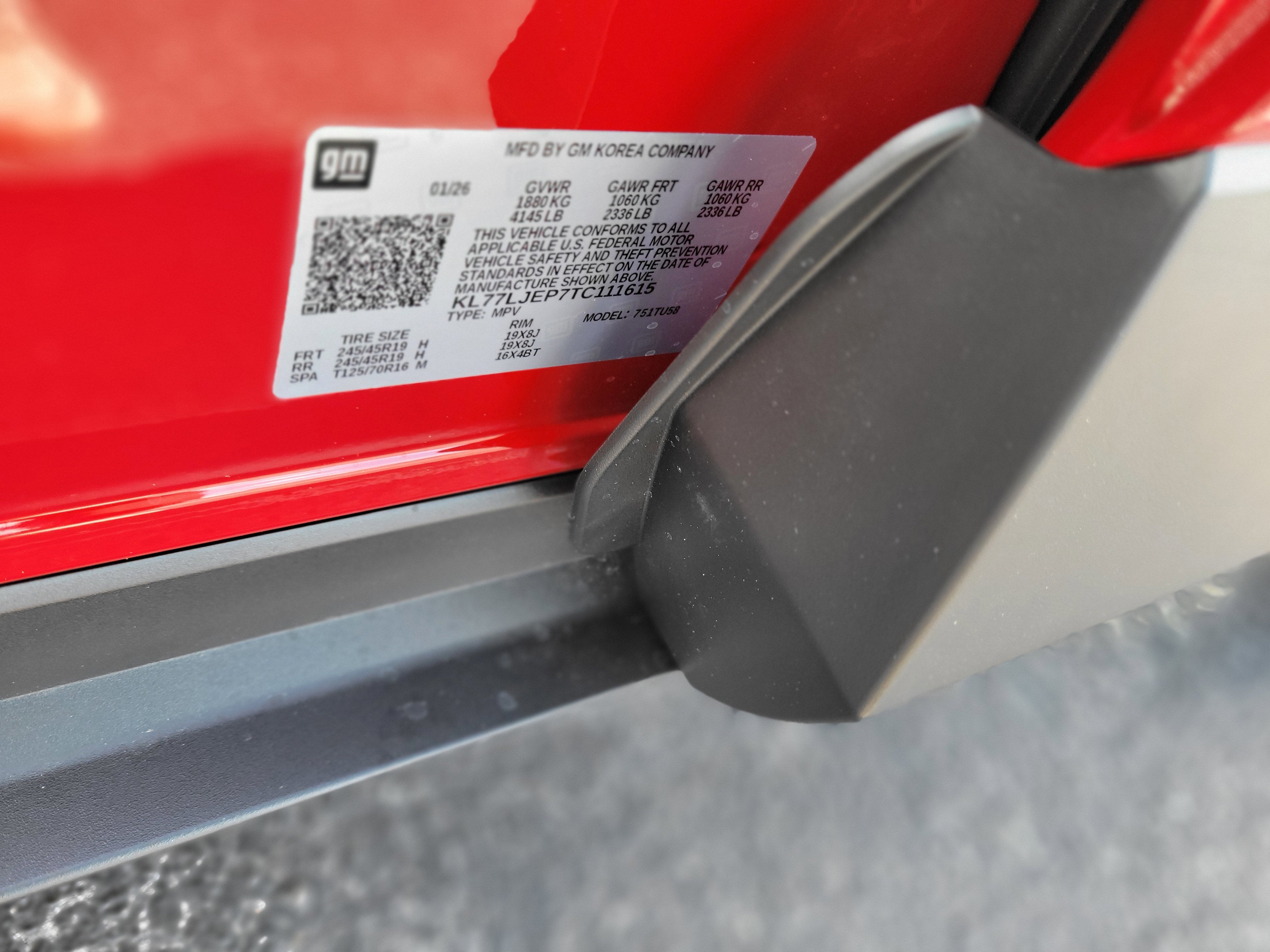 2026 Chevrolet Trax 2RS