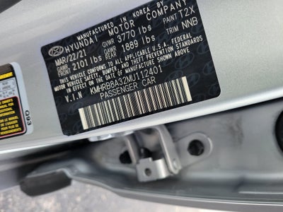 2021 Hyundai Venue SE