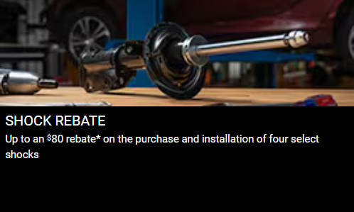SHOCK REBATE