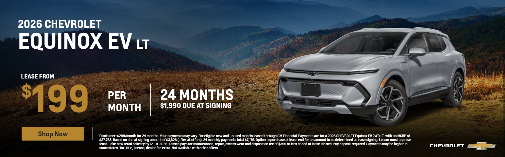 2026 Equinox EV Lease